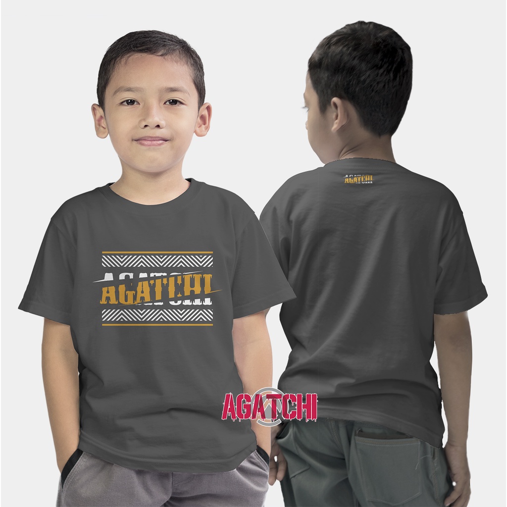 Baju Kaos Distro Atasan Anak Laki-Laki Agatchi Code SL4