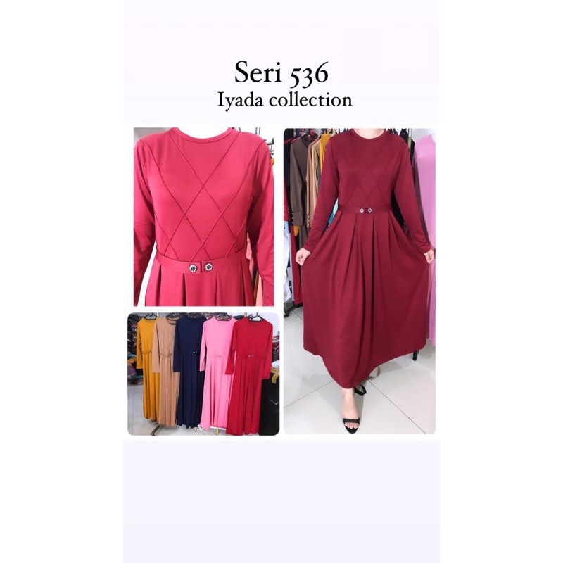 Gamis model seri 536 iyada