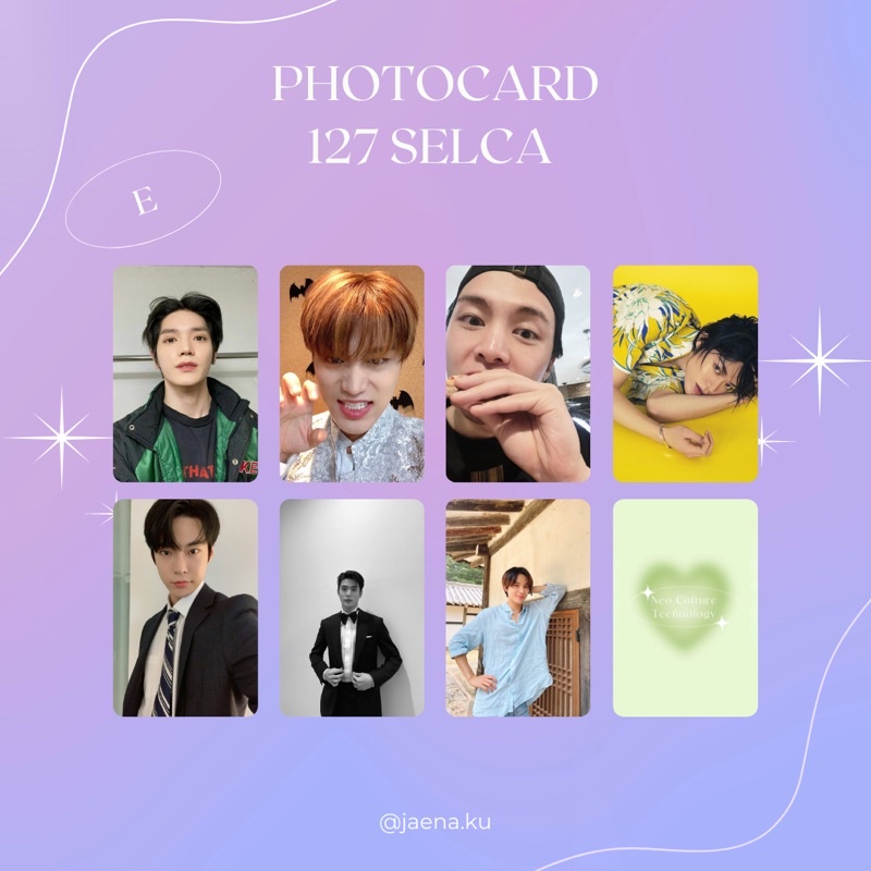 [NCT 127] PHOTOCARD SELCA #2 NCT 127 ‼️ BACA DESKRIPSI ‼️