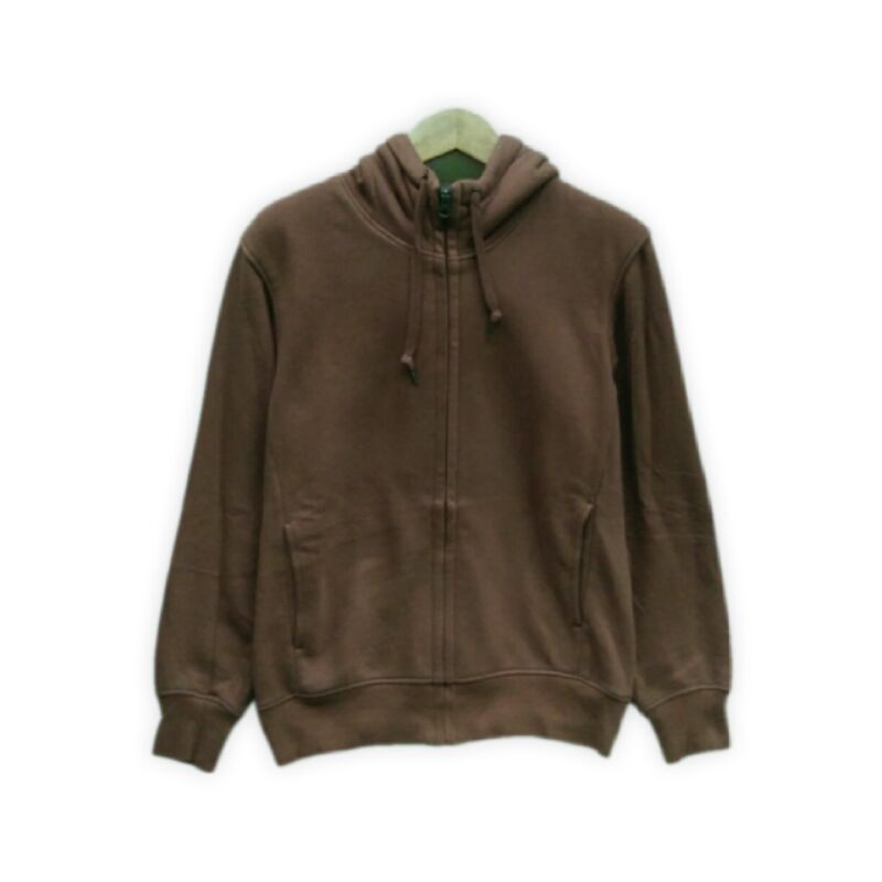 Zipper Hoodie Uniqlo Sherpa Second Original