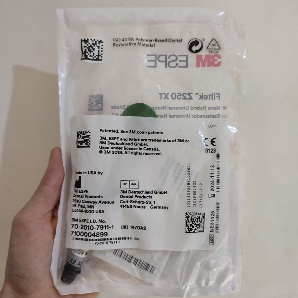 Resin Komposit Composite 3M FILTEK Z250 XT 3M ESPE / BAHAN TAMBALAN GIGI