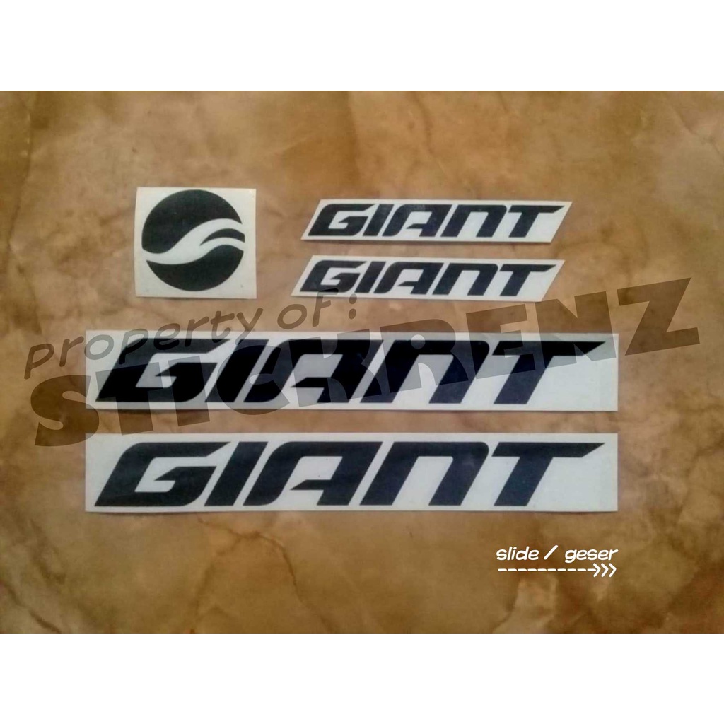 Cutting Sticker Stiker Frame Sepeda Roadbike MTB Giant 03