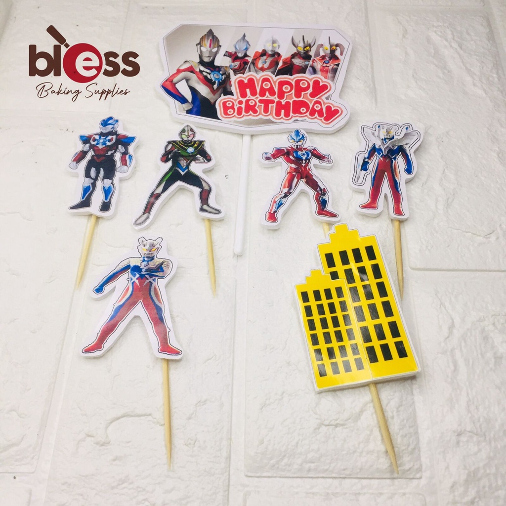 Topper Tusuk Gigi SUPER HERO