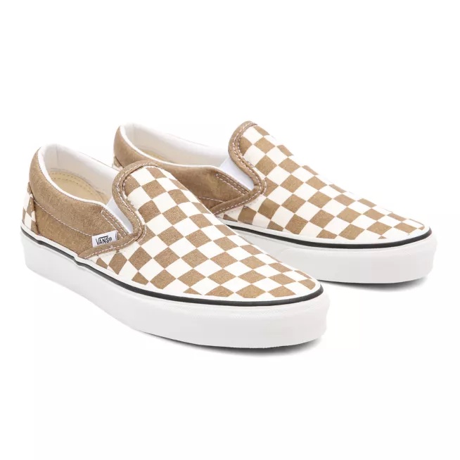 vans bronze checkerboard