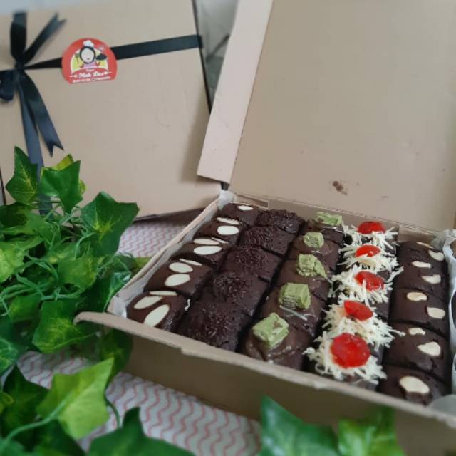 

Mix box skatbrownies