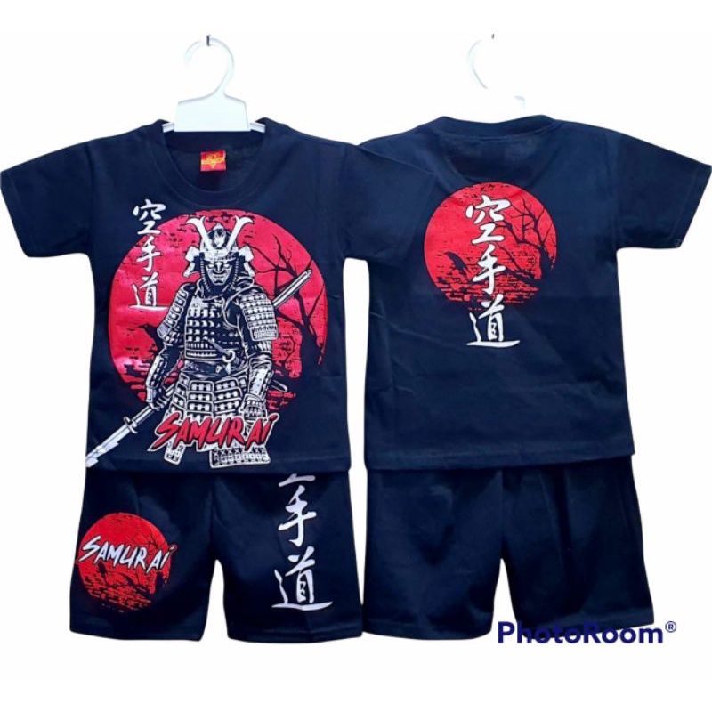 setelan baju anak samurai jepang/ baju anak jepang samurai