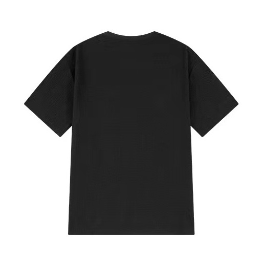 kaos atasan baggy wanita/ baggy T-shirt hitam/Versi Korea dari crop top katun all-match baru