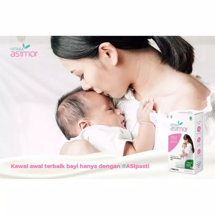 Makassar ! Herba Asimor Kapsul Asi Booster Pelancar Asi 30/60 Kaps