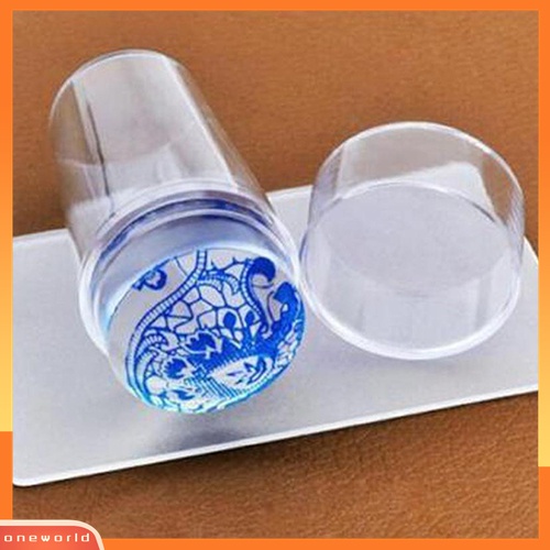 (ONWO) 2 in 1 Stempel Jelly Bening + Scraper Untuk Manicure