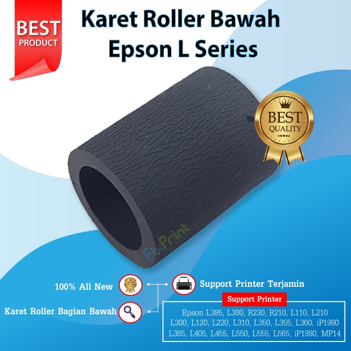 Karet Roller Atas Bawah Printer Epson L110 L120 L121 L210 L220 L300 L310 L350 L355 L360 L365 L380 L385 L405 L485 L550 L555 L565