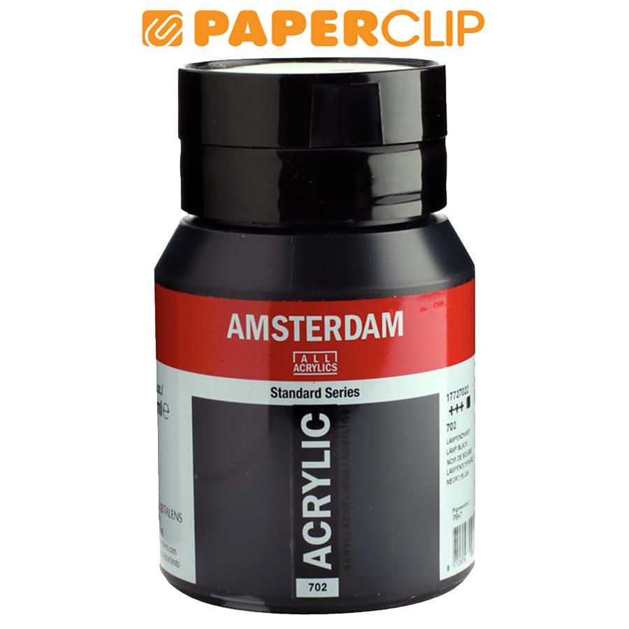 

CAT ACRYLIC AMSTERDAM 17727022AAC 500ML S1 LAMP BLACK