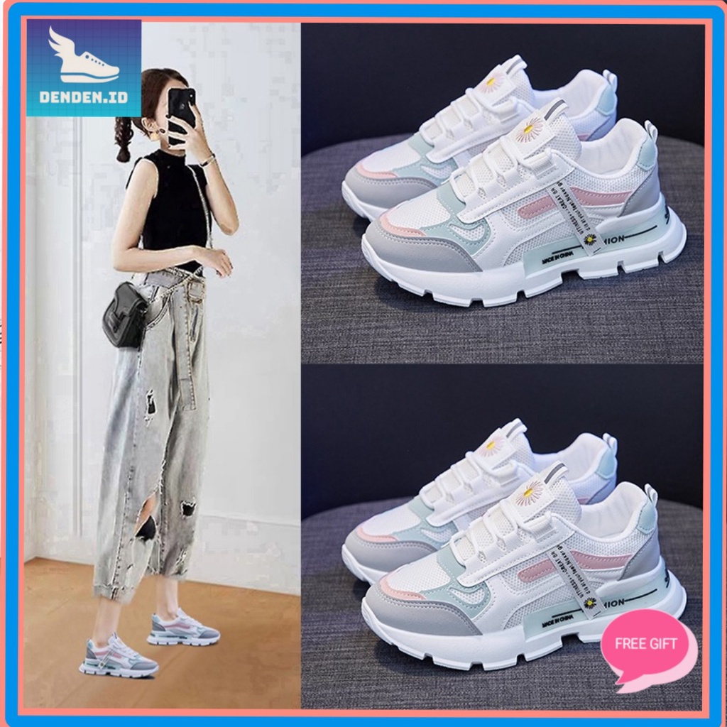 [DENDEN.ID] Sepatu Wanita Sneakers DD1013