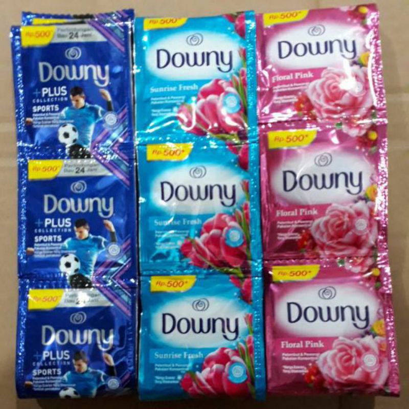 Downi ,pengharum pakaian,wangi, pewangi per rcg isi 12
