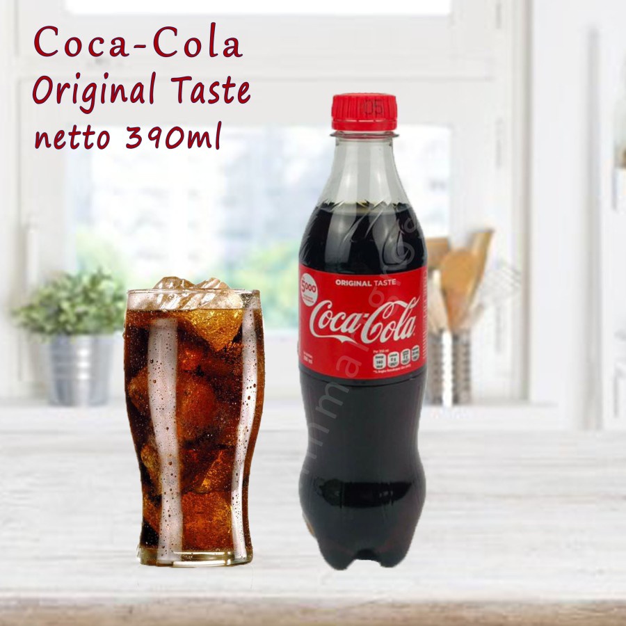 Coca Cola / Minuman Berkarbonasi rasa Cola / Original /390ml / 250ml