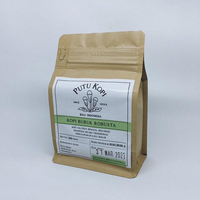 

Putu Kopi - Kopi Bubuk Robusta Bali