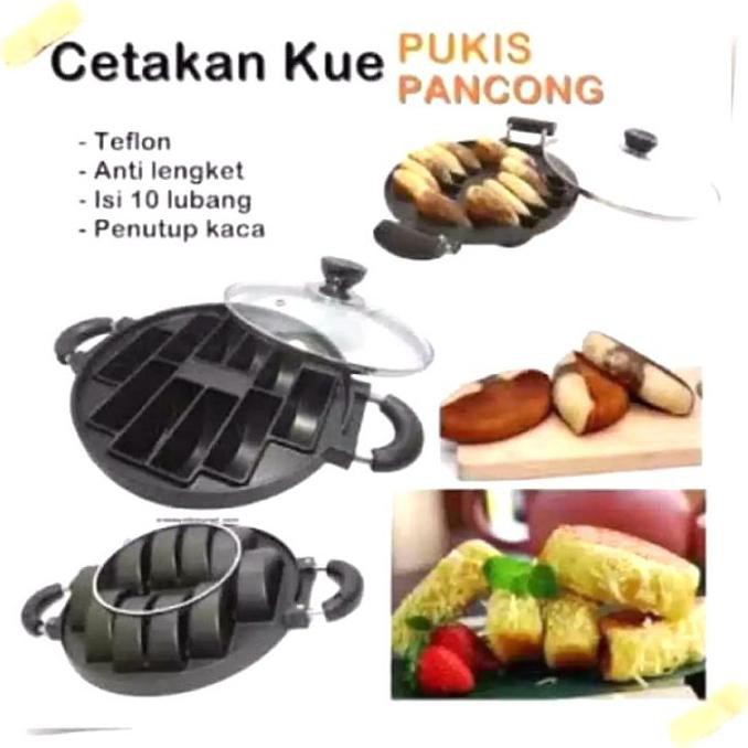 Cetakan kue pukis pancong 10 lubang Happy call/Original