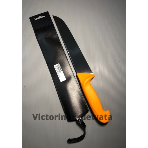 victorinox swibo butcher/ pisau sembelih kode 5.8431.24 yellow