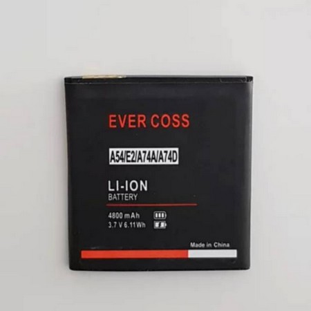 Baterai Evercoss A74A / A74D / A54 / E2 Li-Ion Battery 4800mAh