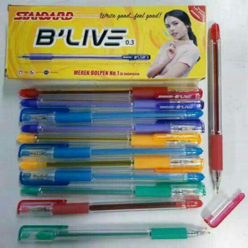 

Standard BLive 0,3 / Bolpen Standard BLive [ satuan ]