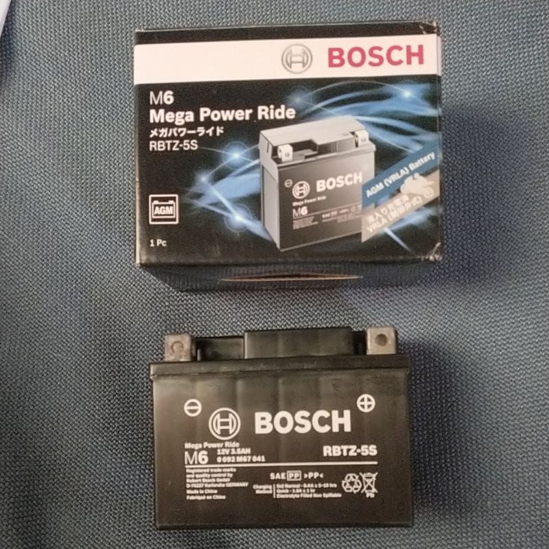 Aki motor 12v Bosch M6 Mega power ride RBTZ-5S