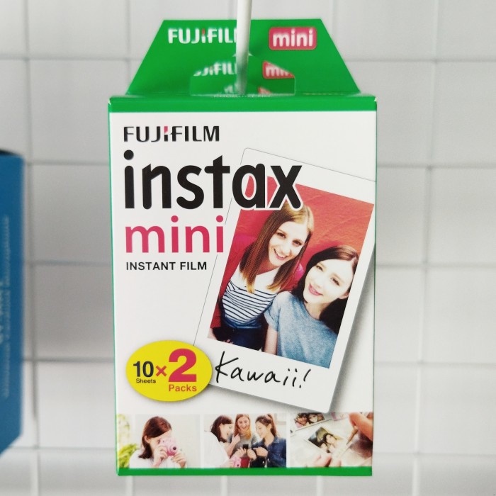 Fujifilm Instax Mini Paper 20 Sheet Paper Instax Twin Pack Refil Isi - 10 Lembar