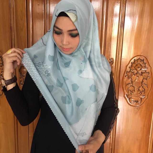 Voal premium naraya scarf