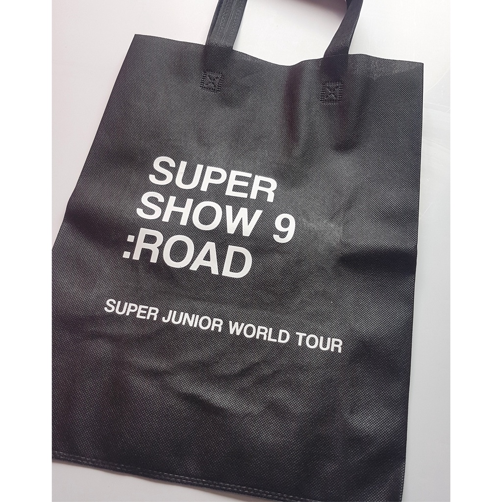 TAS TOTE BAG SUPER JUNIOR WORLD TOUR SUPER SHOW 9 ROAD