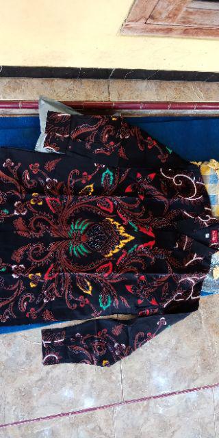 Kemeja Batik Pria Lapis Furing Kalawangsa Colet Katun Primisima Batik Solo Batik Eksklusif