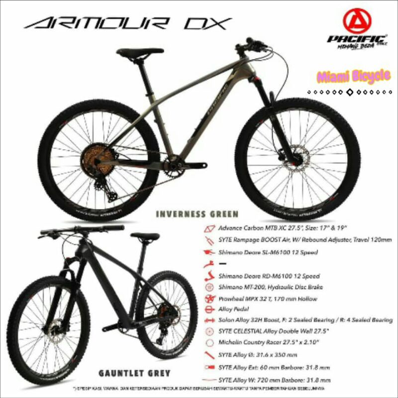 Sepeda Pacific MTB Armour DX