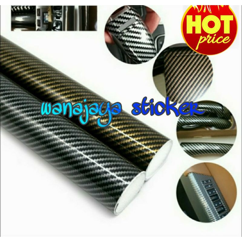 STIKER SKOTLET CARBON 5D / SKOTLET KARBON 5D / STIKER CARBON 3D / 5D / STIKER SKOTLET MOTOR CARBON