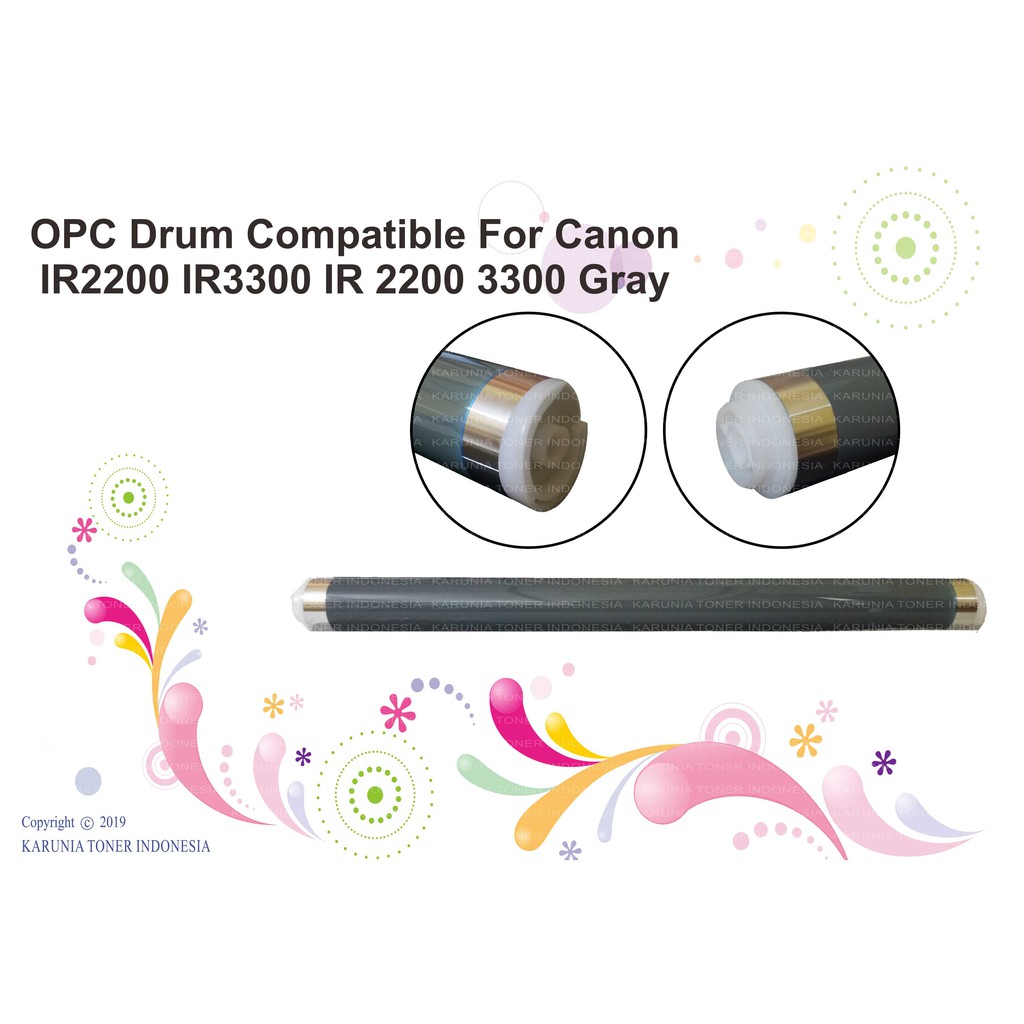 OPC Drum Compatible For Canon IR2200 IR3300 IR 2200 3300 Gray