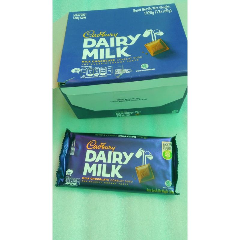 

Cadburry dairy milk 160 gr