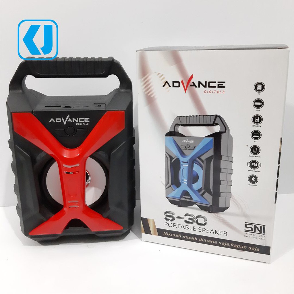 Speaker Bluetooth Portable Advance S30