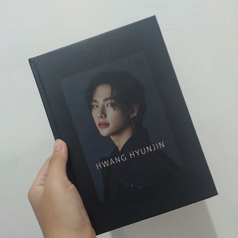 [ SKZ Notebook ]Hyunjin Hardcover Notebook 100 Lembar Stray Kids Fanmade Buku Catatan KPOP SKZ PC St