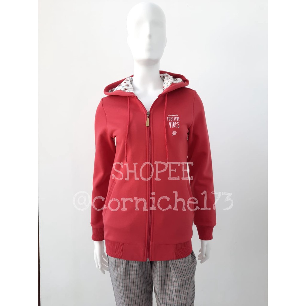 Corniche Vibes Jacket Red - TS33173