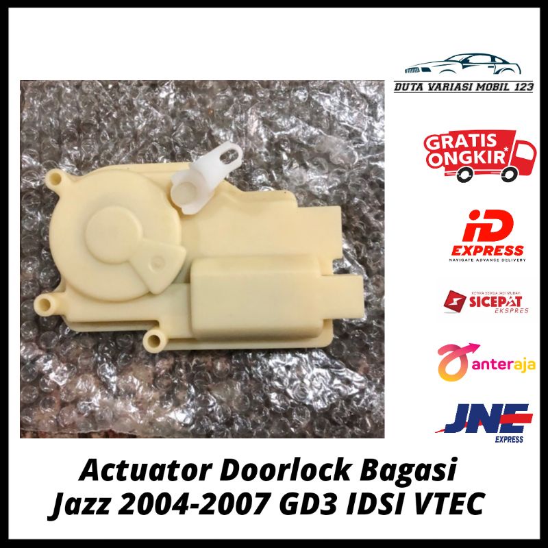 Actuator Aktuator Doorlock Door Lock Pintu Bagasi Jazz 2004 2005 2006 2007, Jazz GD3 IDSI VTEC