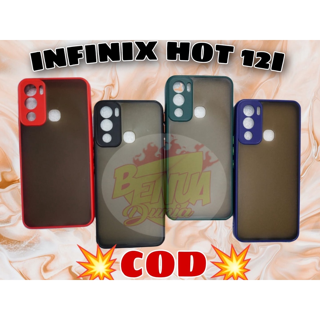 CASE INFINIX HOT 12 HOT 12I // SOFTCASE MY CHOICE PLUS RING KAMERA INFINIX HOT 12 HOT 12I - BD