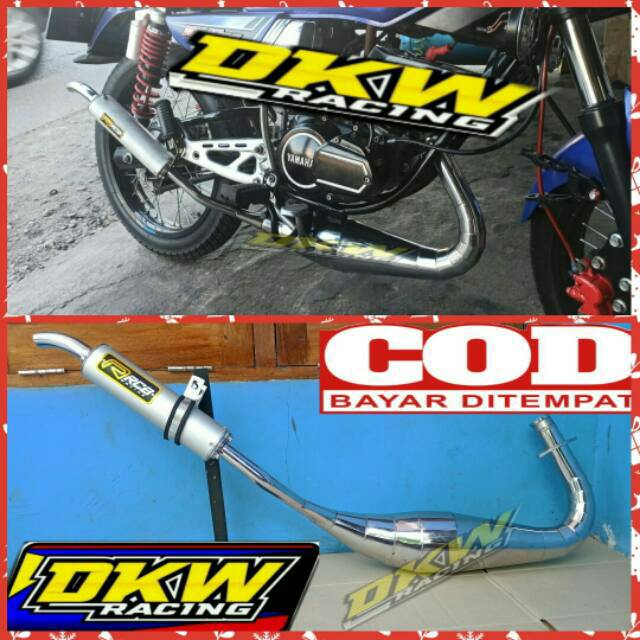 Knalpot RX king Repsol chroome rcb