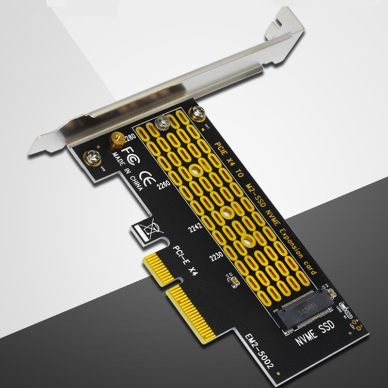 Btsg High-speed Teknologi Penambah Sinyal PCIE x4 Ke M2-SSD NVME Kartu Ekspanding