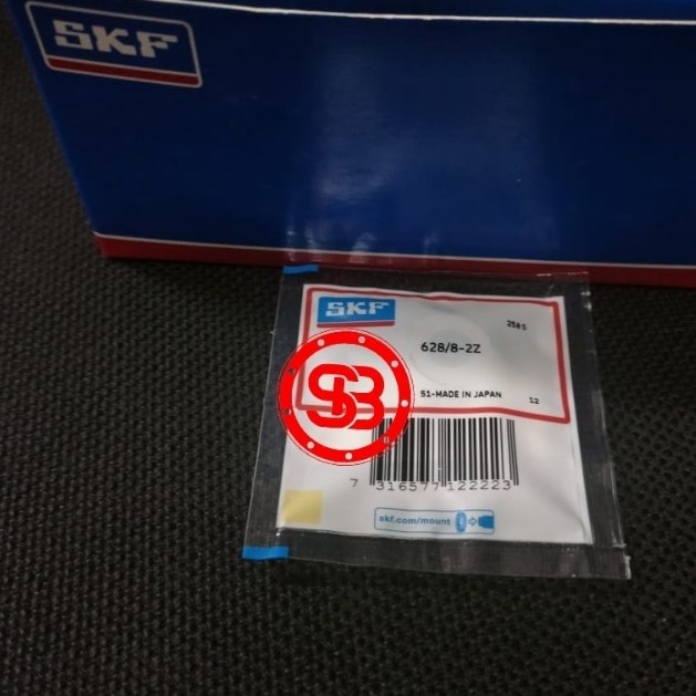 Bearing 628 ZZ / 628-8 2Z SKF ORIGINAL