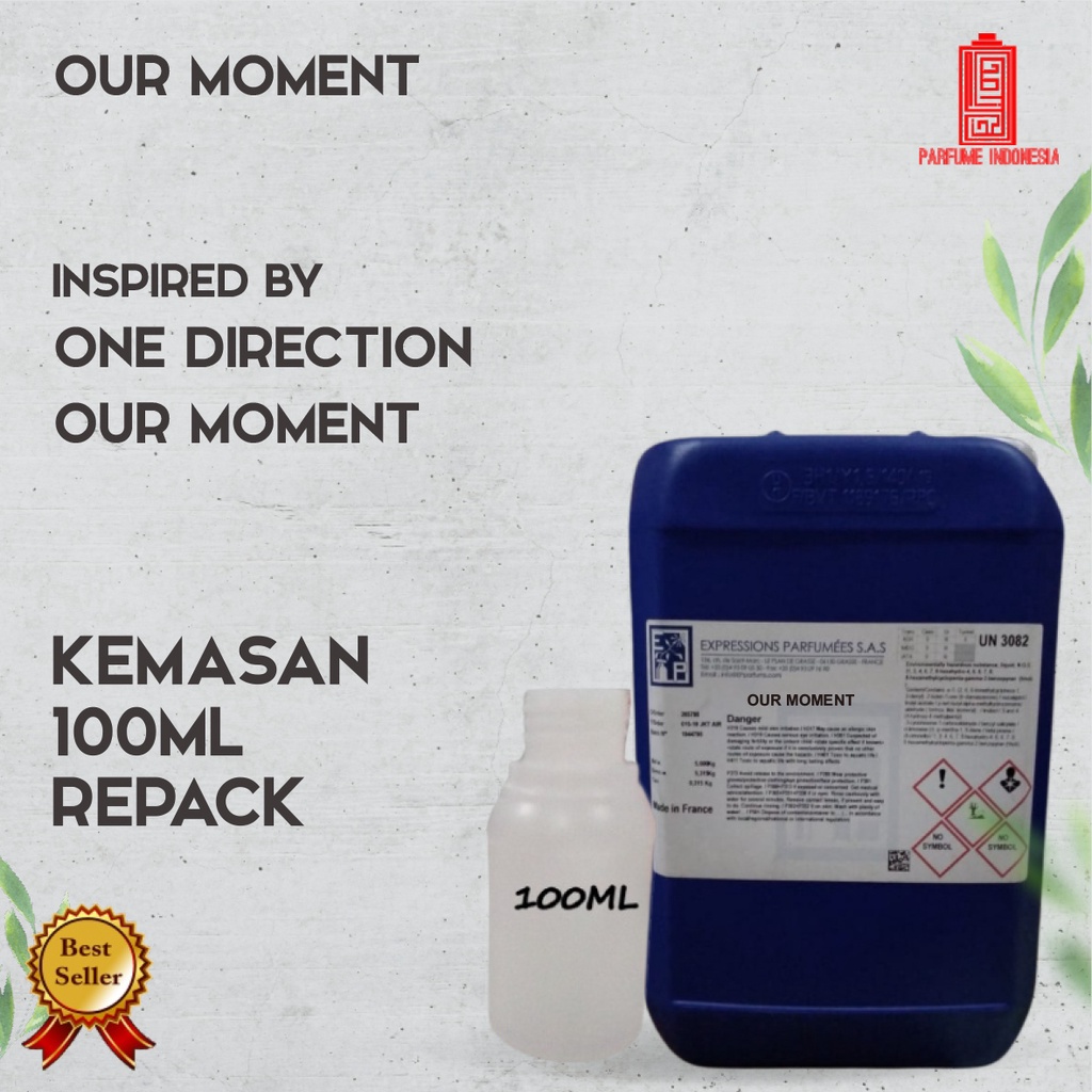 bibit parfum murni OUR MOMENT / ONE DIRECTION OUR MOMENT  EP 100ML