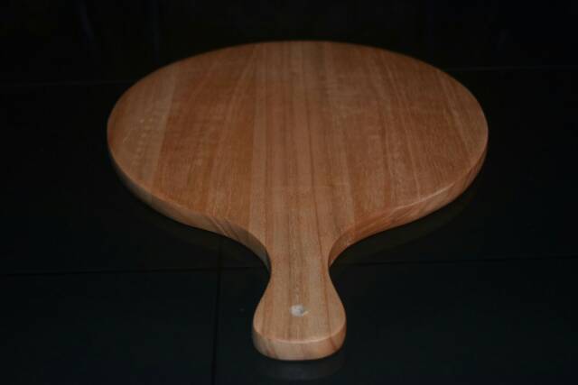Talenan Kayu 25cm PIZZA MAHONI / Wooden Cutting Board PIZZA MAHONI 25cm