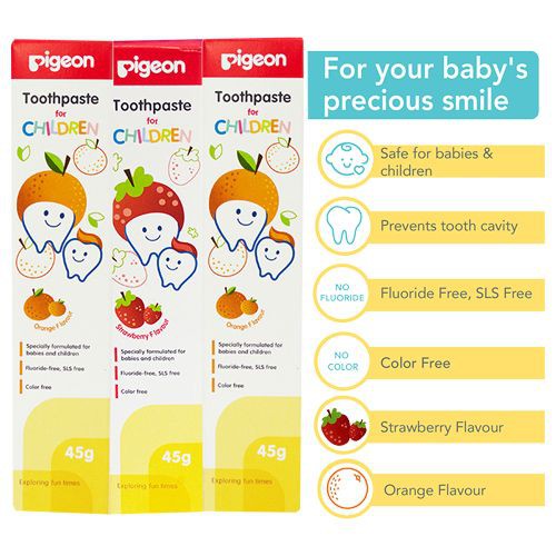 PAKET PIGEON TOOTHPASTE ISI 3 VARIAN RASA MIX / PASTA GIGI PIGEON