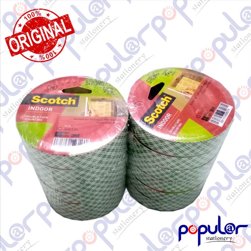 

Isolasi Bolak Balik Foam 3M 24 x 3M