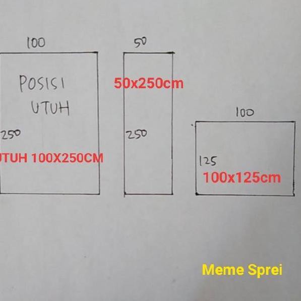 Ready Stok Dakron Lembaran Eceran MURAH (4oz, 6oz, 8oz) terbaik