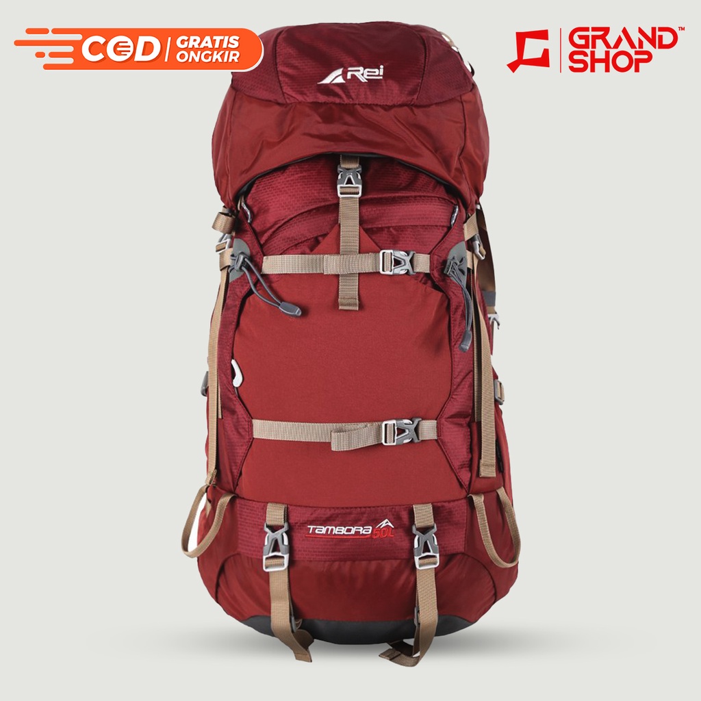 Tas Gunung / Tas Carrier Tambora 50 Liter Arei Outdoorgear