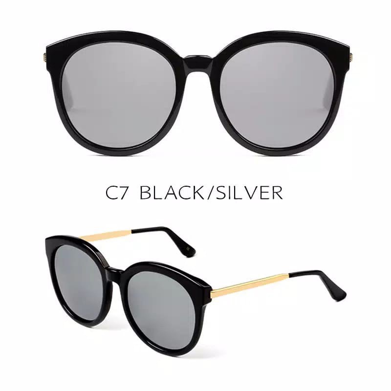 *ALIBABA1688*COD Kacamata Korea Fashion Design Hitam Kacamata Pelindung UV Sunglasses