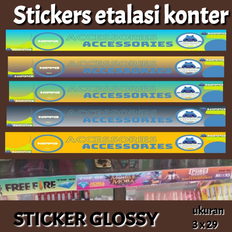 

sticker list etalasi ACCESOEIS konter dan phoncel s8f5