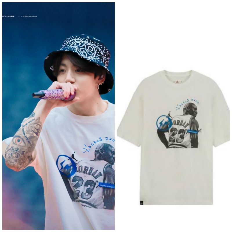 Jungkook concert Jordan Tshirt