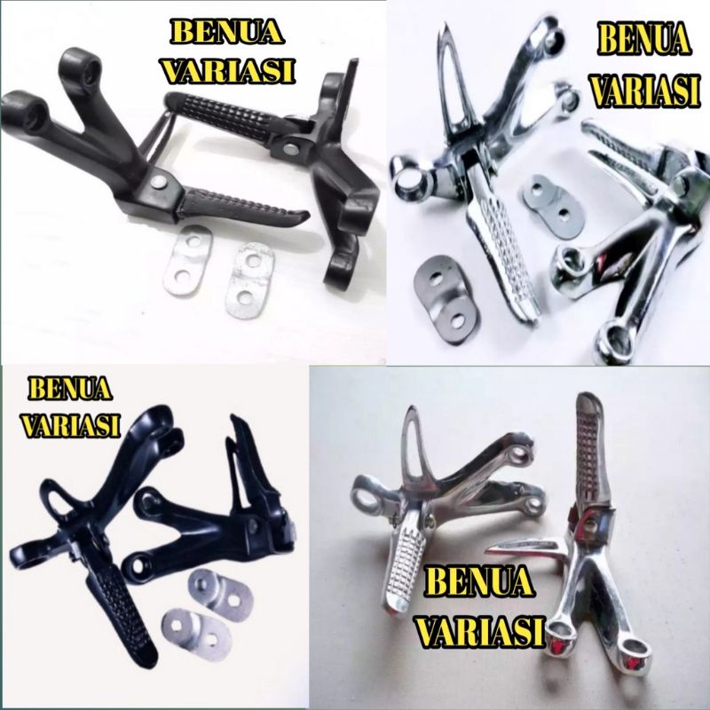 Footstep gantung satria fu jupiter z vega r vega new pnp / step robot fu / pijakan kaki belakang all